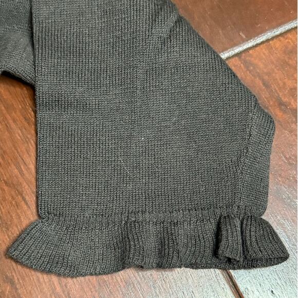 Sundance Womens Embroidered Cardigan Sweater Size Large Front Button 3/4 Sleeves - Picture 11 of 14